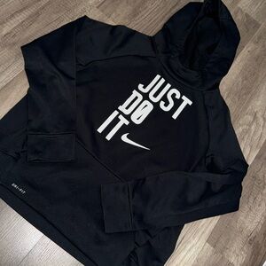 Girls Nike Dri-fit hoodie.